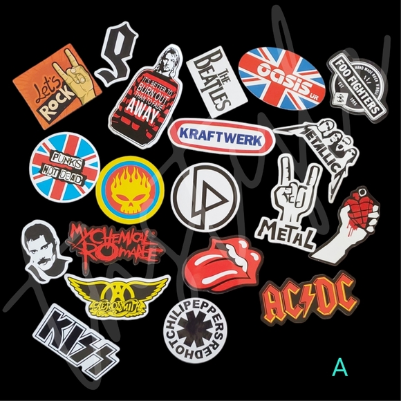 3/$15 - 20 Punk Rock Stickers - Picture 1 of 1